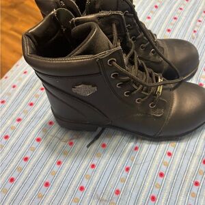 Harley-Davidson Black Ankle Boots